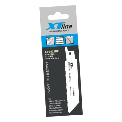 XTline - List pílový bimetálový HSS 100mm (balenie 5ks)