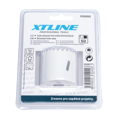 XTline - Korunka vykružovacia bimetal 22mm
