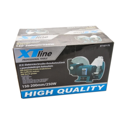 XTline - Brúska stolná s pomalobežným kotúčom 250W
