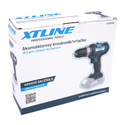 XTline - AKU vŕtačka 18V 40Nm