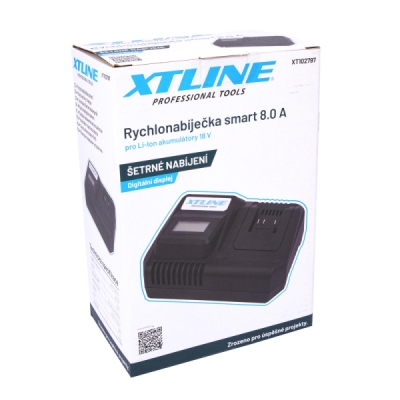 XTline - Rýchlonabíjačka smart 18V 2-8Ah 8A