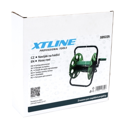 XTline - Naviják na hadicu plastový 1/2" 60m