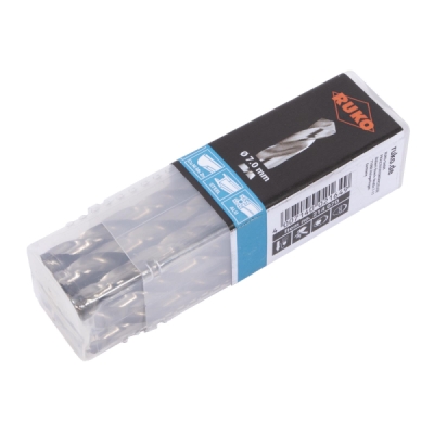 RUKO - Vrták do kovu brúsený 5,5mm DIN 338 (balenie 10ks)