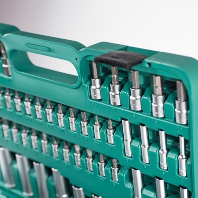 HONITON - Hlavica 1/4" - 3/8" - 1/2" sada 155 dielov