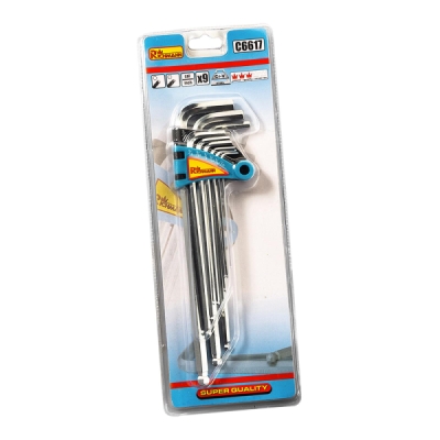 RICHMANN - Kľúče Imbus predĺžené 1/16"-3/8" 9 dielov