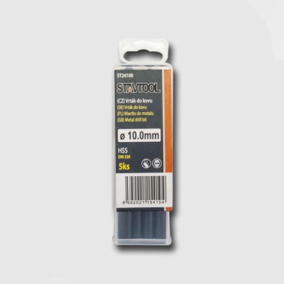 STAVTOOL - Vrták do kovu 0,6mm (balenie 10ks)