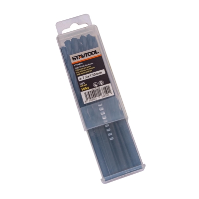 STAVTOOL - Vrták do kovu 2x80mm (balenie 10ks)