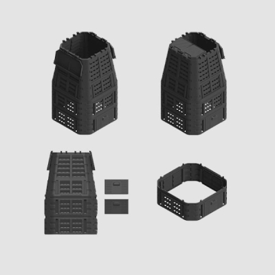 PROSPERPLAST - Kompostér MULTI 1000l čierny