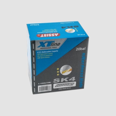 STAVTOOL - Čepele náhradné 18mm/10ks SK4 ASSIST bi-hardness