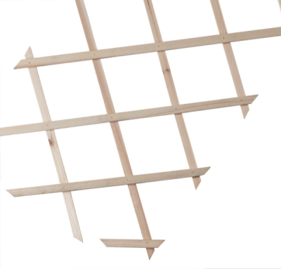 Mriežka drevená Trelliwood 1x2m tmavá