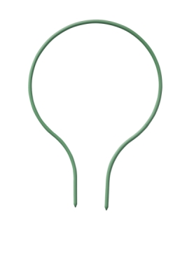 Podpera na kvety PLAST ARC zelená 63cm