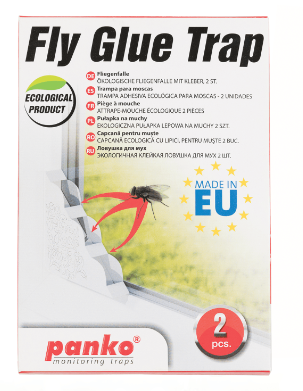Domček na muchy FLY GLUE 2ks
