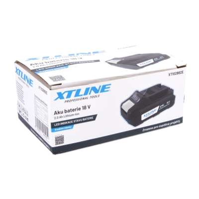 XTline - AKU batéria li-ion 18V 2,0Ah EVE