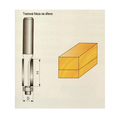STAVTOOL - Fréza tvarová do dreva 8x19mm