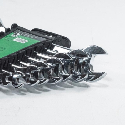 GK TOOLS - Kľúče vidlicové v plastovom držiaku sada 8 dielna