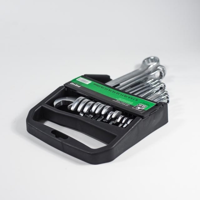 GK TOOLS - Kľúče v plastovom držiaku očkoploché sada 12 dielna
