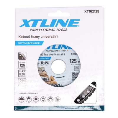 XTline - Kotúč univerzálny na drevo, kameň a oceľ 115x22,2mm