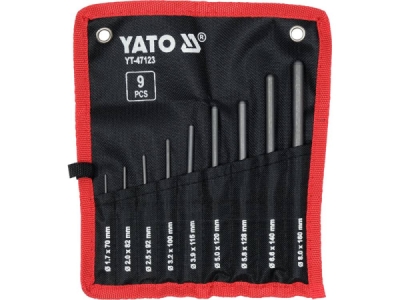 Yato - Súprava vyrážačov 70 - 160mm 9ks