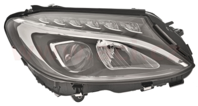 přední světlo LED (el. ovládané + motorek) P