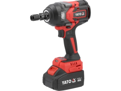 Yato - Rázový uťahovák 18V 1200Nm 1/2" s AKU 4Ah