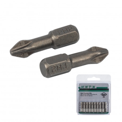 HONITON - Bit 1/4" PH1 L25mm RS S2 systém (balenie 10ks)