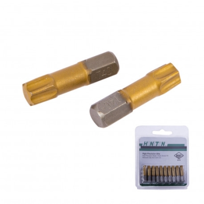 HONITON - Bit 1/4" 20x25mm (torx) S2 systém 1bal/10ks TITAN (balenie 10ks)
