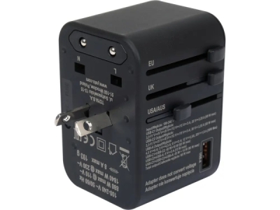 Yato - Cestovný adaptér USB-C, USB-A, 65W