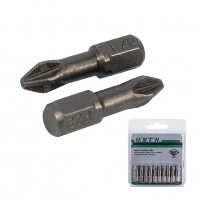 HONITON - Bit 1/4" PZ2 L25mm RS S2 systém (balenie 10ks)