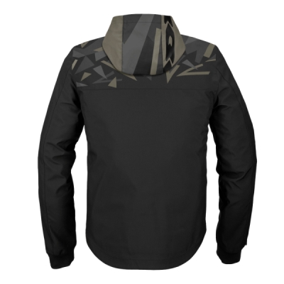 FLY RACING - Bunda HOODIE EVO SPORT, (čierna/military green, veľ. 3XL)