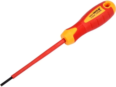 Yato - skrutkovač s VDE izoláciou plochý 3 x 100mm