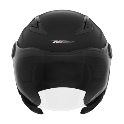 NOX PREMIUM - prilba N710, detská (čierna matná, veľ. M)