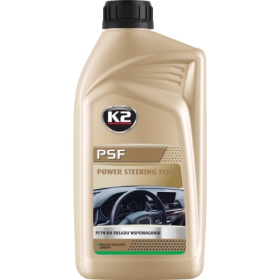 K2 - Kvapalina pre posilňovač riadenia zelená 1L