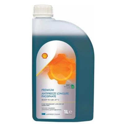 SHELL chladiaca kvapalina Premium Phosphate Longlife −37 °C 1 l