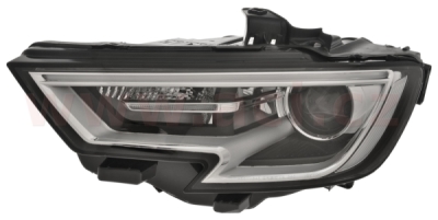 přední světlo XENON D5S+H8 el. ovládané s motorkem  L