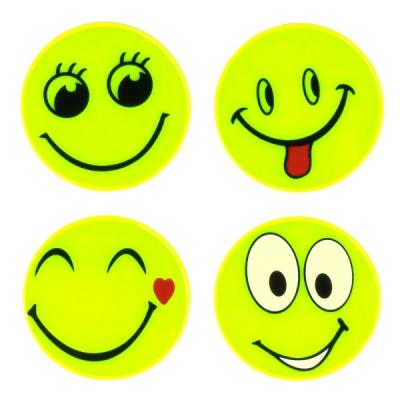 AMiO - Sada reflexných samolepiek SMILE