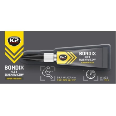 K2 - Sekundové lepidlo BONDIX 3g