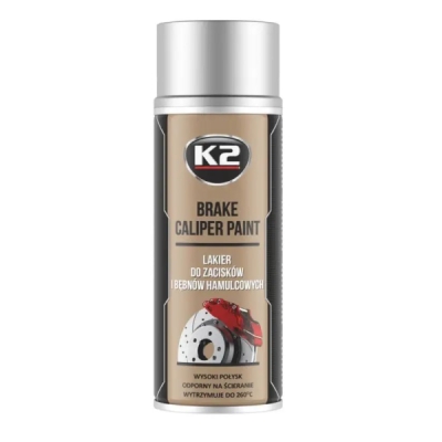 K2 - Farba na strmene Brake Caliper Paint strieborná 400ml