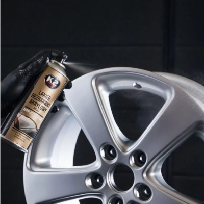 K2 - Lak bezfarebný akrylový RALLY 400ml