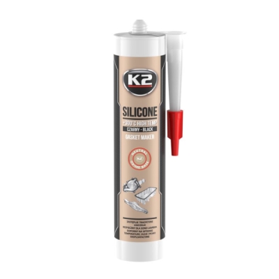 K2 - Silikón čierny kartuša +300 °C 300g