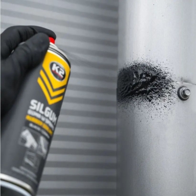 K2 - Pružný tesniaci náter SILGUM BLACK 400ml