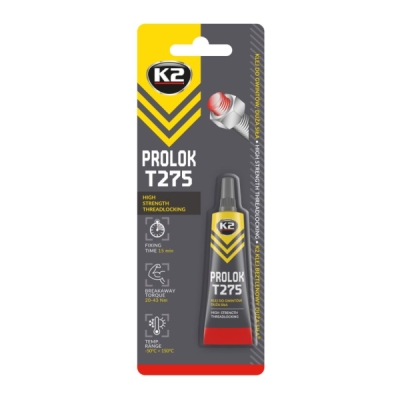 K2 - Zaistenie skrutiek vysoká pevnosť PROLOK T275, 6ml