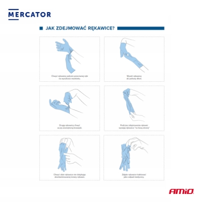 MERCATOR - Nitrilové rukavice Nitrylex Basic veľkosť XL, 100 ks