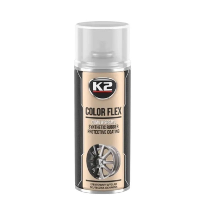 K2 - Striekacia guma Transparentná COLOR FLEX 400ml