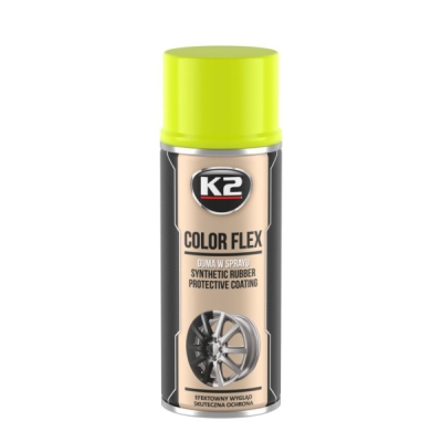 K2 - Striekacia guma Žltá COLOR FLEX 400ml