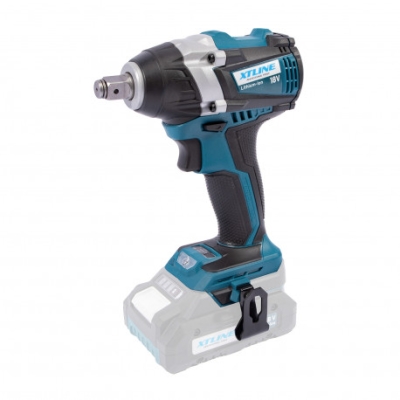 XTline - AKU rázový uťahovák na hlavice bezuhlíkový 1/2" 18V 300Nm