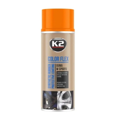 K2 - Striekacia guma Orange COLOR FLEX 400ml