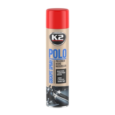 K2 - Údržba palubnej dosky POLO COCKPIT JAHODA 600ml