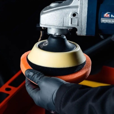 K2 - Leštiaca špongia hladká Orange DURAFLEX 150mm