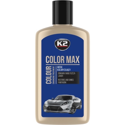 K2 - Farbiaci vosk modrý COLOR MAX 250ml
