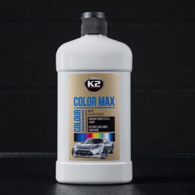 K2 - Farbiaci vosk strieborný COLOR MAX 500ml